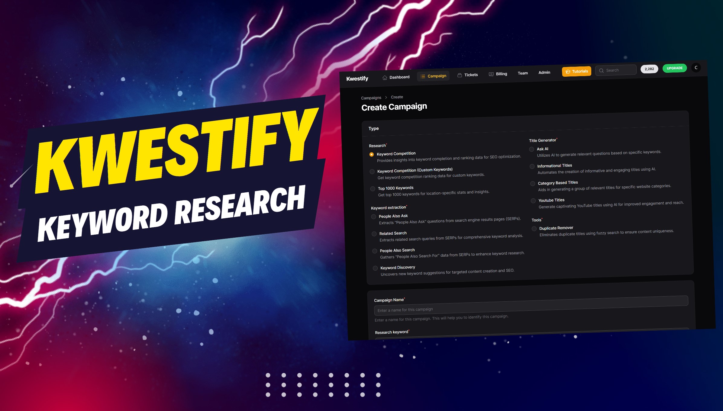 Kwestify Review and Demo Videos