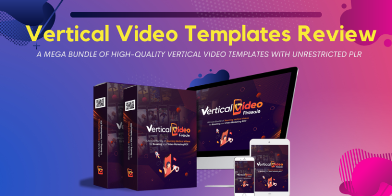 Vertical Video Templates with Unrestricted PLR review
